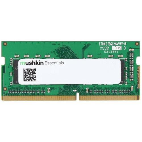 Mushkin SORAM Mushkin D4 2400 4GB C17 Essentials (1 x 4GB, 1200 MHz, RAM DDR4), Mémoire vive