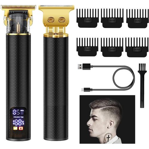 Tondeuse Cheveux Hommes, Tondeuse Barbe Kit, Tondeuse Barbe Homme, Electriques Tondeuse Barbe Homme, Usb Rechargeable Tondeuse Cheveux, Pour Saint Valentin Père Professeur