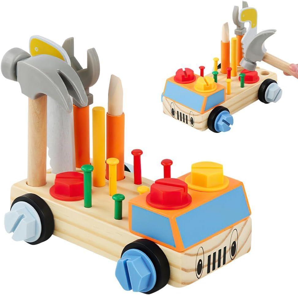 Établi-jouet avec outils pour enfants Garçons et Filles - Bricolage Jeu  d'Imitation Vert + Gris - Cdiscount Jeux - Jouets