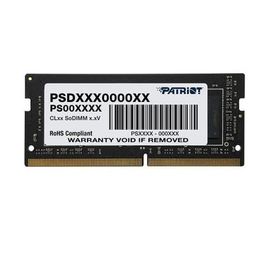 Patriot NB MÉMOIRE 4GB PC21300 DDR4/PSD44G266681S PATRIOT (1 x 4GB, 2666 MHz, RAM DDR4, SO-DIMM), Mémoire vive