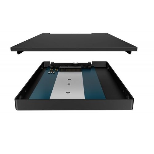 Icy Box IB-M2S253 (M.2), Boîtier pour disques durs, Noir