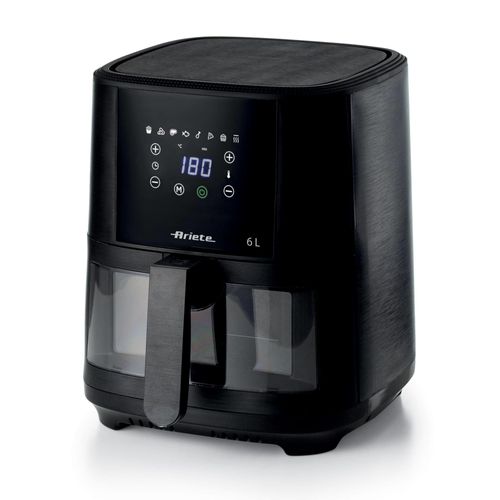 Ariete 4626/00 Unique 6 L Autonome 1300 W Friteuse d'air chaud Noir