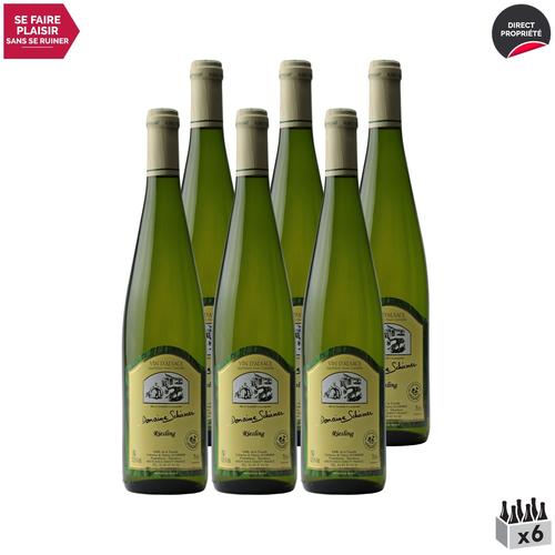 Domaine Schirmer Alsace Riesling Blanc 2021 X6