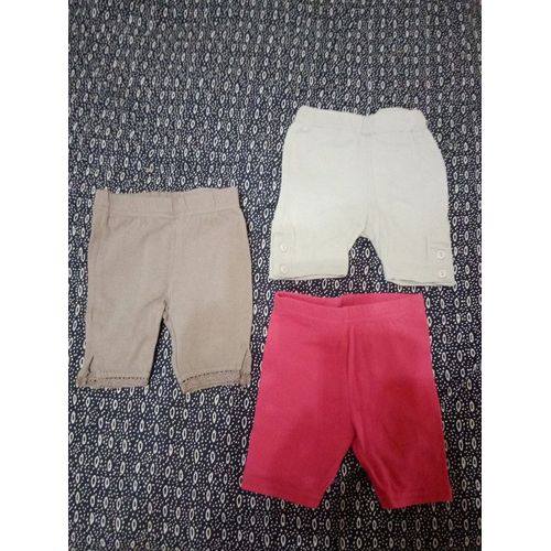 3 Leggings Fille 3 Mois Très Bon État