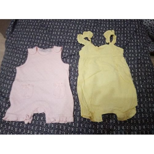 2 Combinaison Été Fille 3 Mois Très Bon État