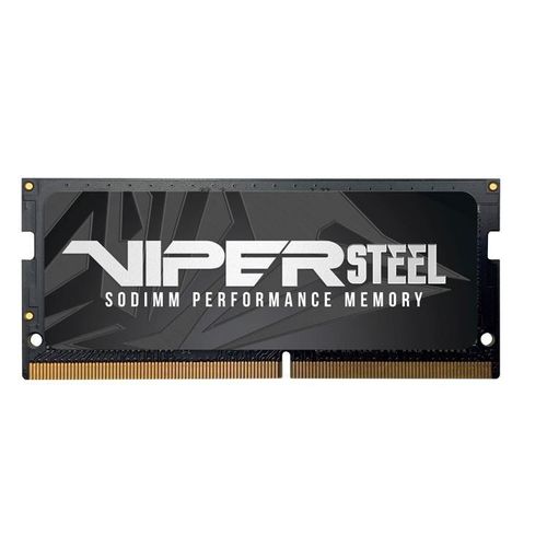Patriot SORAM Patriot D4 3200 32GB C18 Viper Steel (1 x 32GB, 3200 MHz, RAM DDR4, SO-DIMM), Mémoire vive