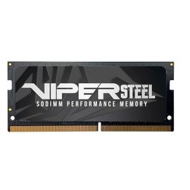 Patriot SORAM Patriot D4 3200 32GB C18 Viper Steel (1 x 32GB, 3200 MHz, RAM DDR4, SO-DIMM), Mémoire vive