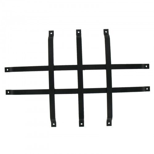 Grille de défense pour hublot rond noir TIRARD