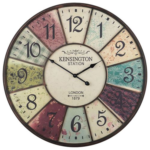 Horloge multicolore BOSWIL