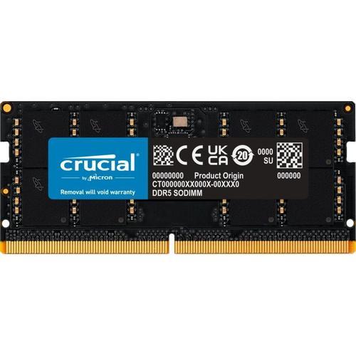 Crucial 32 Go (1x32 Go) Crucial DDR5-5600 CL 46 SO-DIMM RAM Mémoire pour ordinateur portable (5600 MHz, SO-DIMM), Mémoire vive