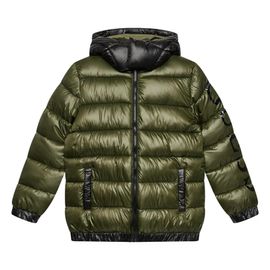 Doudounes Synthétiques Guess Hooded Padded Jacket Kaki