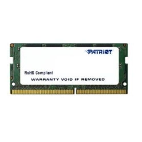 Patriot Mémoire pour ordinateur portable Signature, SODIMM, DDR4, 4 Go, 2400 MHz, CL17 (PSD44G240081S) (1 x 4GB, 2400 MHz, RAM DDR4, SO-DIMM), Mémoire vive