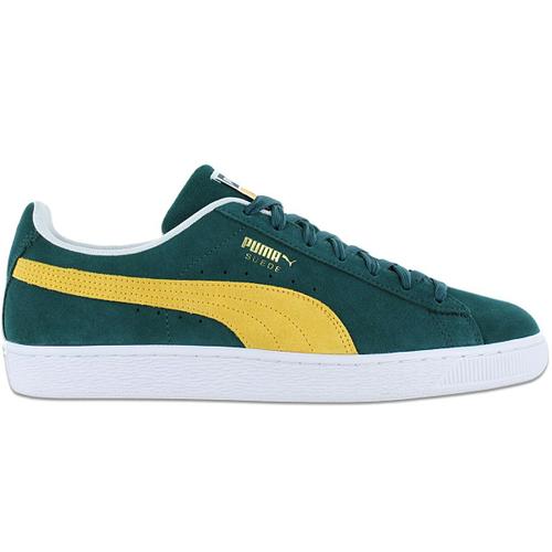 Puma suede deals verte homme