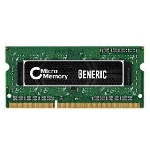 CoreParts DDR3 4 GB (1 x 4GB, 1600 MHz, RAM DDR3, SO-DIMM), Mémoire vive, Vert