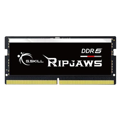 G.Skill Ripjaws (1 x 16GB, 4800 MHz, RAM DDR5, SO-DIMM), Mémoire vive, Noir