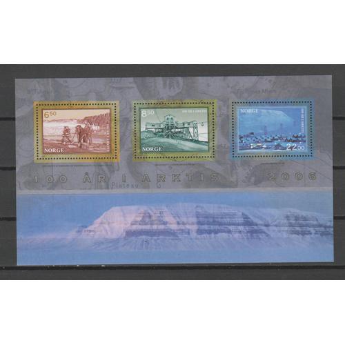 Bf N° 32 Bloc-Feuillet Timbre Norvege Neuf** De 2006 Cote : 14 €