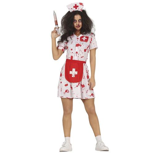 Déguisement Infirmière Vintage Zombie Blanc Femme