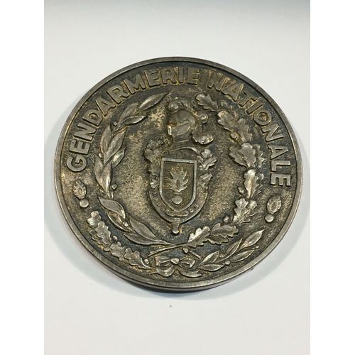Grosse Médaille Gendarmerie Nationale Signée Drago