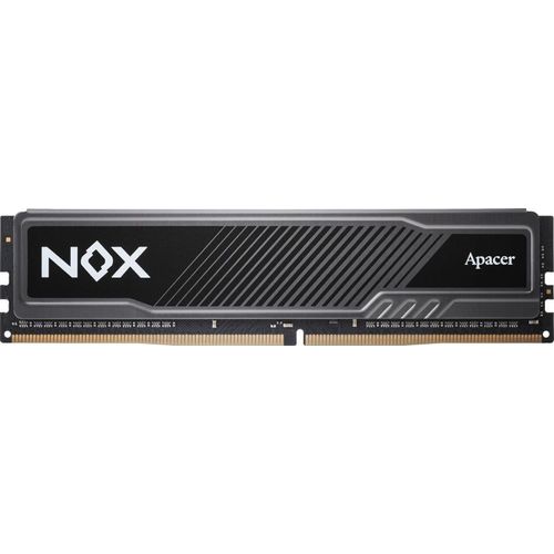 Apacer NOX Game Memory, DDR4, 8GB, 3200 MHz, CL16 (AH4U08G32C28YMBAA-1) (RAM DDR4, DIMM), Mémoire vive, Noir