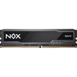Apacer NOX Game Memory, DDR4, 8GB, 3200 MHz, CL16 (AH4U08G32C28YMBAA-1) (RAM DDR4, DIMM), Mémoire vive, Noir