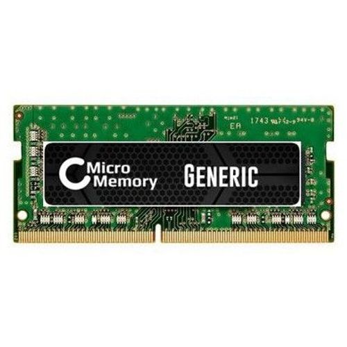 CoreParts MMI1222/8GB Module de mémoire 1 x 8 Go DDR4 2666 MHz (1 x 8GB, 2666 MHz, RAM DDR4), Mémoire vive, Vert