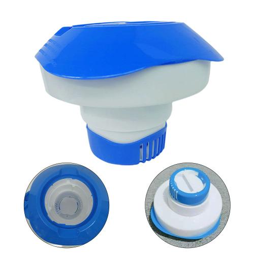 Flotteur De Produits Chimiques Pour Piscine, Combo De Comprimés De Brome, Distributeur Flottant, Applicateur De Spa, Fournitures De Bain À Remous, 8 Pouces, 1 Pièce