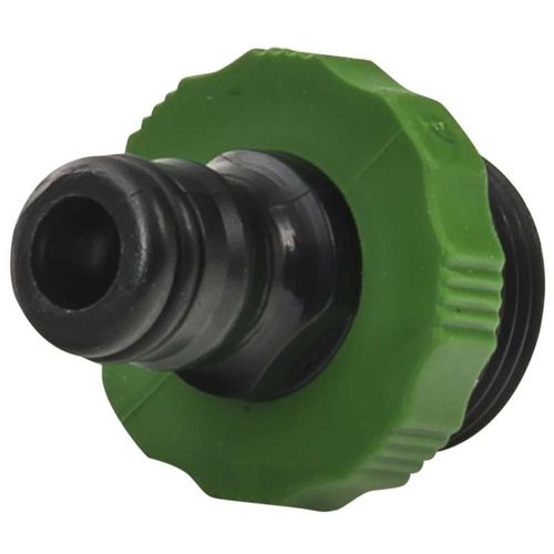 Nez de robinet mâle 3/4 en PVC 20 x 27 mm