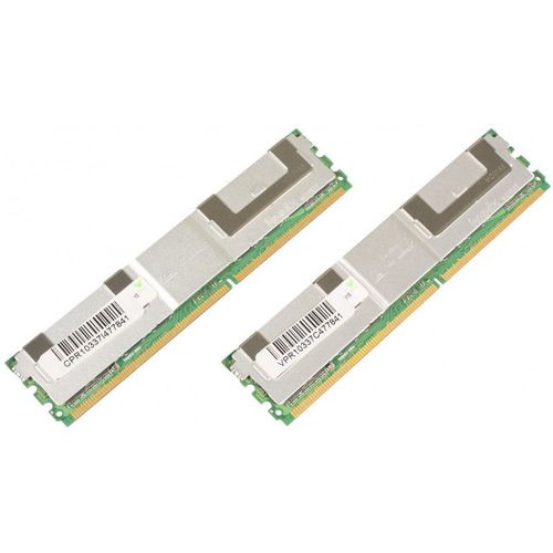 CoreParts MMHP127-8GB Module mémoire 2 x 4 Go DDR2 667 MHz ECC (2 x 4GB, 667 MHz, DDR2-RAM), Mémoire vive, Vert