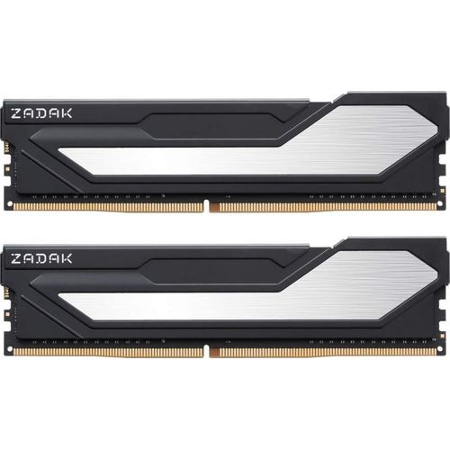 Apacer Mémoire TWIST, DDR4, 16 Go, 3200 MHz, CL16 (ZD4-TWS32C28-16GYB2) (RAM DDR4, U-DIMM), Mémoire vive, Argent, Noir