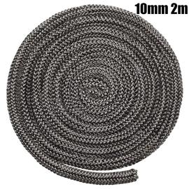 Corde de scellage de poêle en fibre de verre, 18/20/25mm, noir