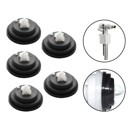 Joint de lavage à membrane en caoutchouc de remplacement, 5 pièces, pour Siamp, réservoir, Valve de remplissage, accessoires de salle de bains
