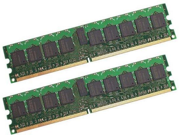 CoreParts MMHP202-8GB Module mémoire 2 x 4 Go DDR2 800 MHz (504351-B21-RFB) (2 x 4GB, 800 MHz, DDR2-RAM), Mémoire vive, Vert