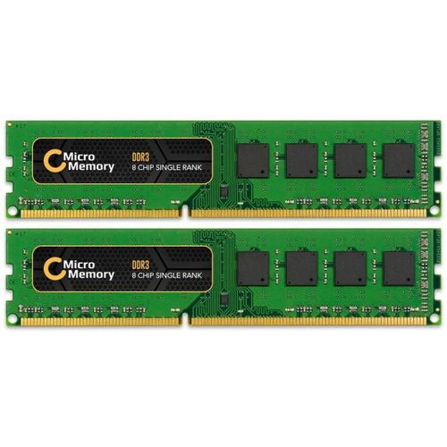 CoreParts MMKN058-8GB Module mémoire DDR3 1333 MHz (KVR13N9S8K2/8) (1 x 8GB, 1333 MHz, RAM DDR3), Mémoire vive, Vert