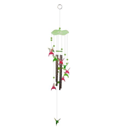 Carillon en cristal créatif motif papillon, Mobile, cloche, ornement de jardin, cadeau, décoration suspendue, Art pour la maison