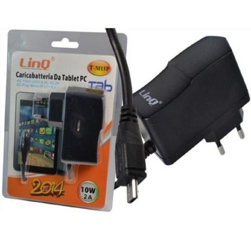 Trade Shop - Chargeur Domestique Alimentation Pour Tablette Pc 5v 2a 10w Micro Usb T-m15p