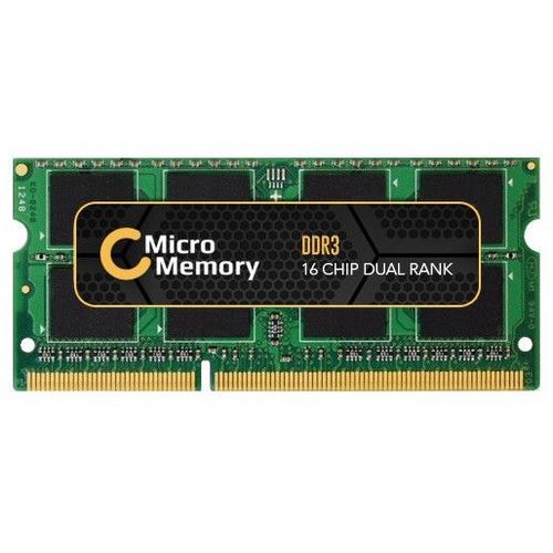 CoreParts Module de mémoire de 8 Go (1 x 8GB, 1333 MHz, RAM DDR3, SO-DIMM), Mémoire vive, Vert