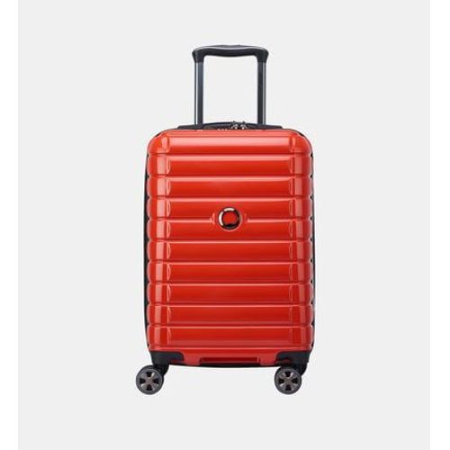 DELSEY PARIS - SHADOW 5.0 - Valise cabine rigide 55x35x25 cm - 38 L - S - Rouge intense