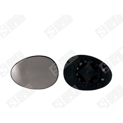 Glace De Rétroviseur Avec Support Côté Passager Angle Mort Et Dégivrage - Mini Mini Cooper D 109 10/2006-11/2013