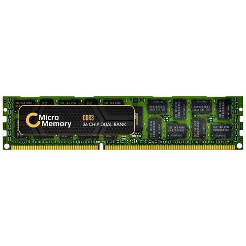 CoreParts MMLE047-16GB Module mémoire GB DDR3 1333 MHz ECC (1 x 16GB, 1333 MHz, RAM DDR3), Mémoire vive, Vert