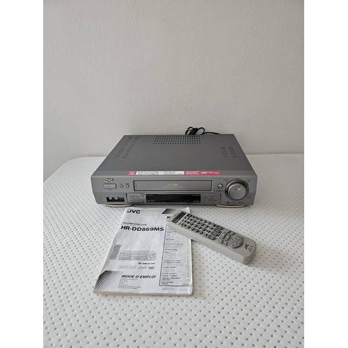 Test du magnetoscope VHS HDD DVD JVC DR MX1S - Actu 