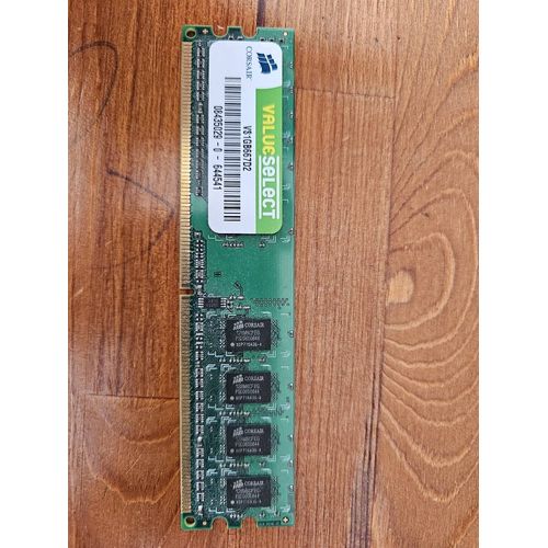 Corsair Value Select 1Go (1x1Go) DDR2 667MHz