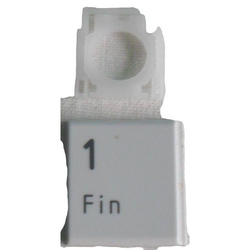 Une Touche Clavier.1 Fin Toshiba Français Original MP-09M86F065281 Blanc