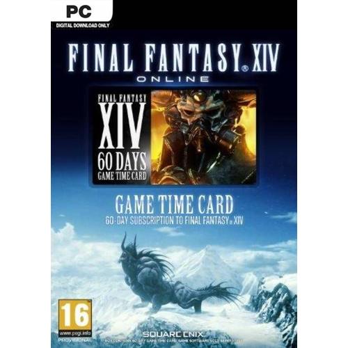 Final Fantasy Xiv 14 A Realm Reborn 60 Day Time Card Pc Eu And Uk