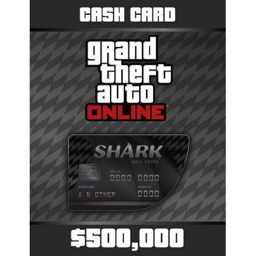 Grand Theft Auto Online Gta V 5 Bull Shark Cash Card Pc