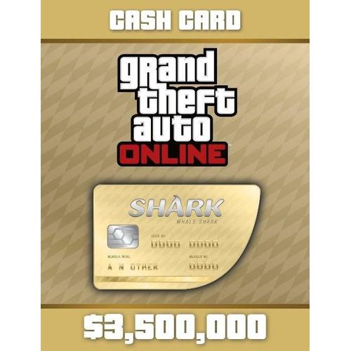 Grand Theft Auto Online Gta V 5 Whale Shark Cash Card Pc  Rockstar Games Launcher