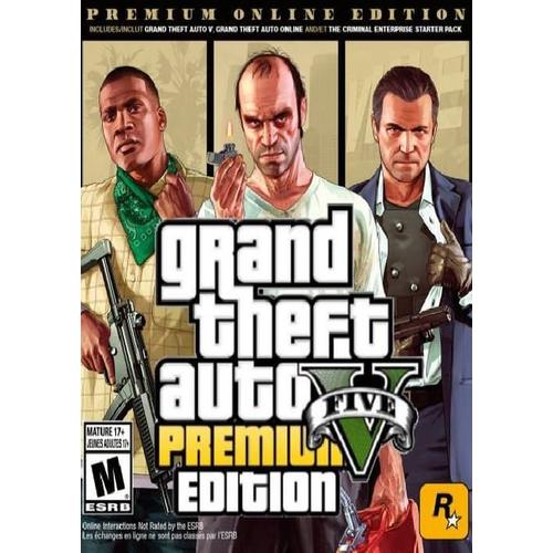 Grand Theft Auto V 5 Gta 5 Premium Online Edition Pc  Rockstar Games Launcher