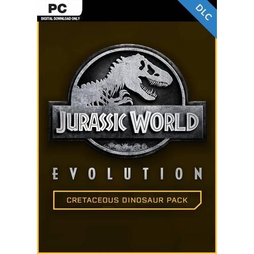 Jurassic World Evolution Pc Cretaceous Dinosaur Pack Dlc