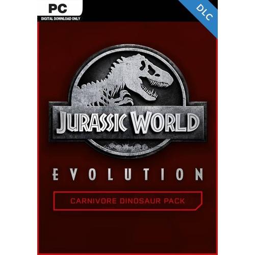 Jurassic World Evolution Pc Carnivore Dinosaur Pack Dlc