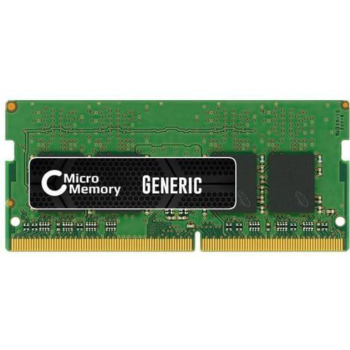CoreParts MMST-260-DDR4-17000-512X8-8GB Module de mémoire 1 x 8 Go 2133 MHz (1 x 8GB, 2133 MHz, RAM DDR4, SO-DIMM), Mémoire vive, Vert