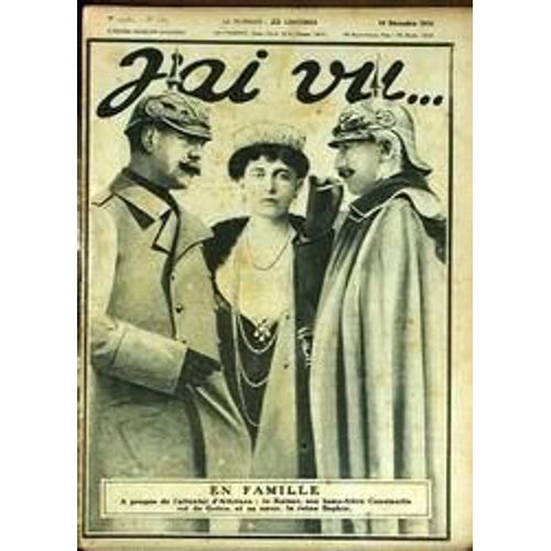J'ai Vu N° 109 Du 16/12/1916